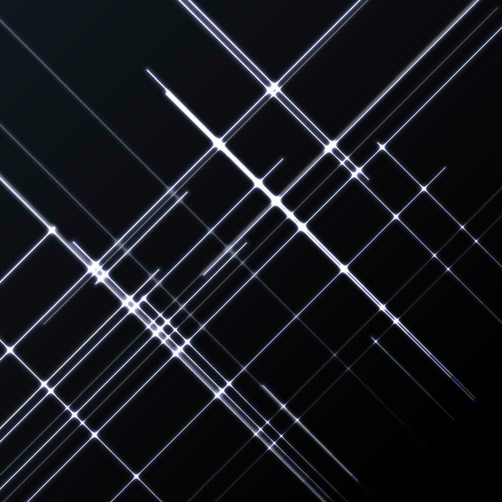 Shiny neon glowing lines hi-tech abstract background vector