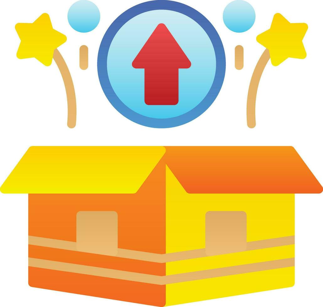 Unboxing Vector Icon Design