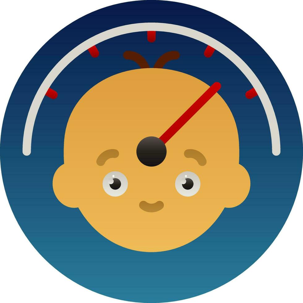 Speedmeter Vector Icon Design