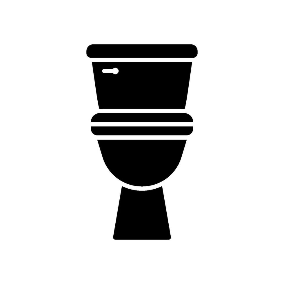 Toilet for defecation and urination vector