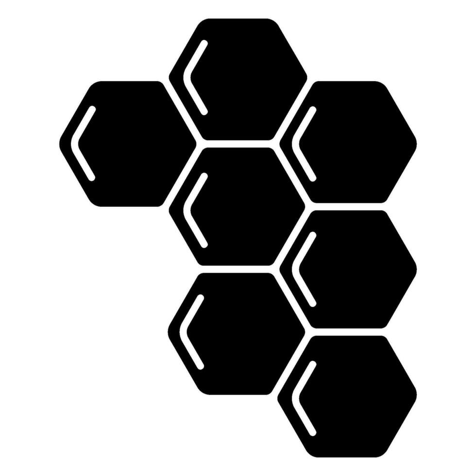 Honeycomb or beehive icon vector