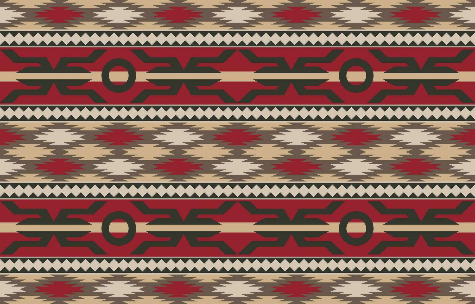 azteca, navajo geométrico sin costura modelo. nativo americano Sur oeste impresión. étnico diseño fondo de pantalla, tela, cubrir, textil, alfombra, frazada. vector