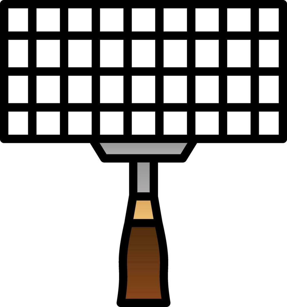 Grilling basket Vector Icon Design