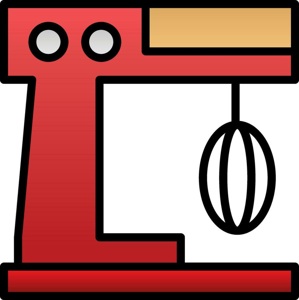 Mixer Vector Icon Design