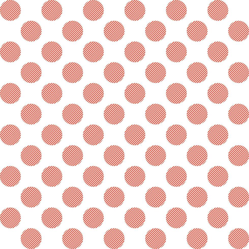 Red dot pattern with oblique line background. Polkadot. Dot background. Seamless pattern. for backdrop, decoration, Gift wrapping vector