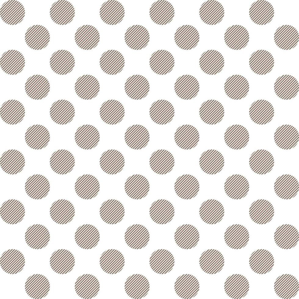 Brown dot pattern with oblique line background. Polkadot. Dot background. Seamless pattern. for backdrop, decoration, Gift wrapping vector