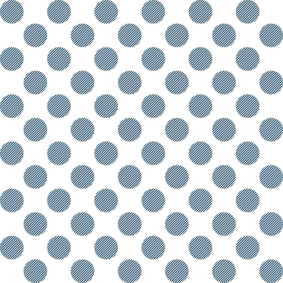 Navy blue dot pattern with oblique line background. Polkadot. Dot background. Seamless pattern. for backdrop, decoration, Gift wrapping vector