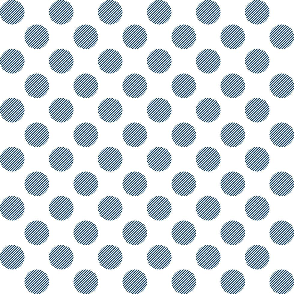 Navy blue dot pattern with oblique line background. Polkadot. Dot background. Seamless pattern. for backdrop, decoration, Gift wrapping vector