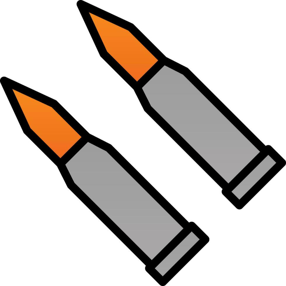 bala vector icono diseño