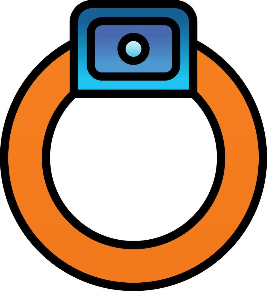 Ring Vector Icon Design