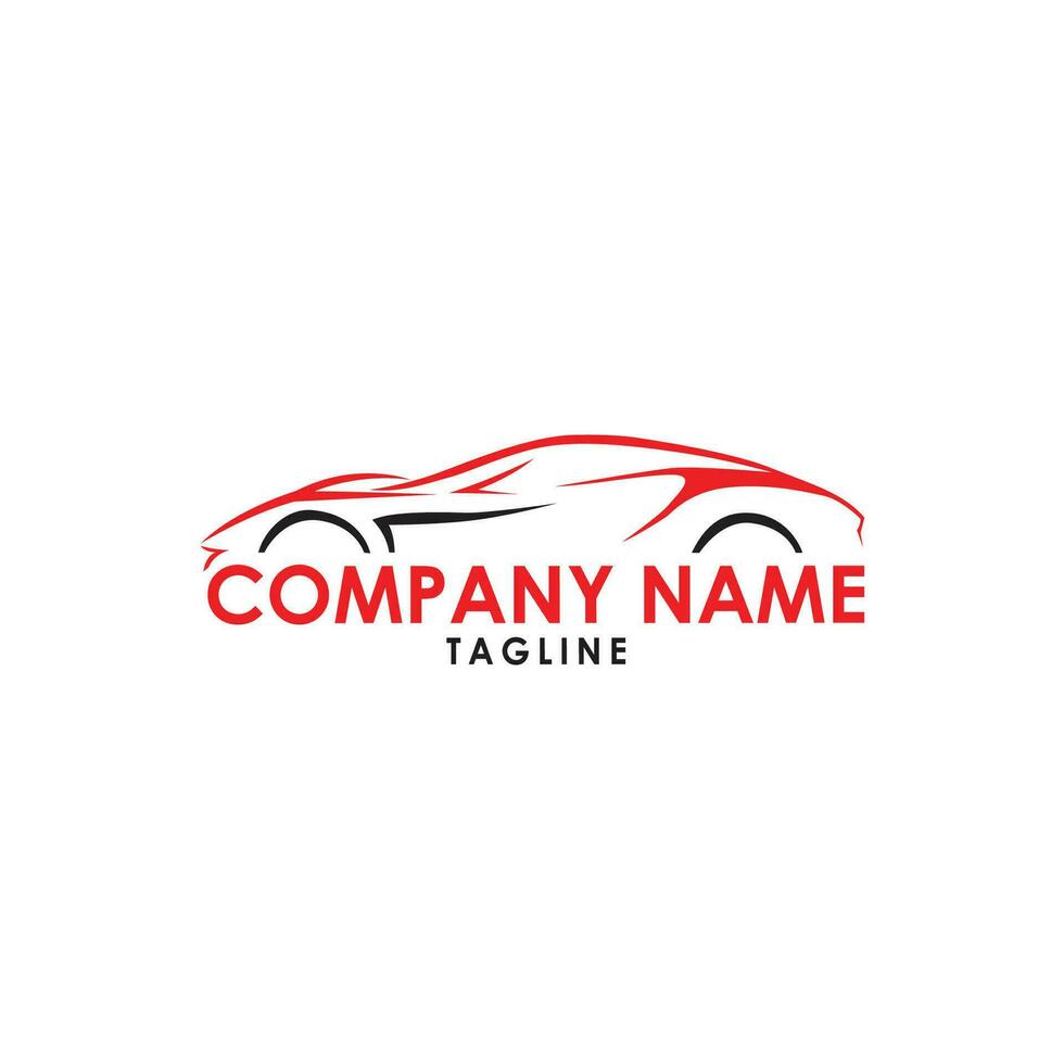 car racing logo design vector