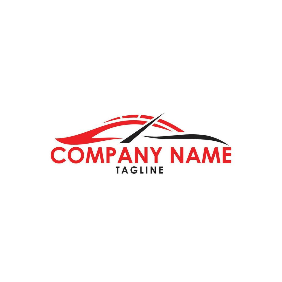 car racing logo design vector