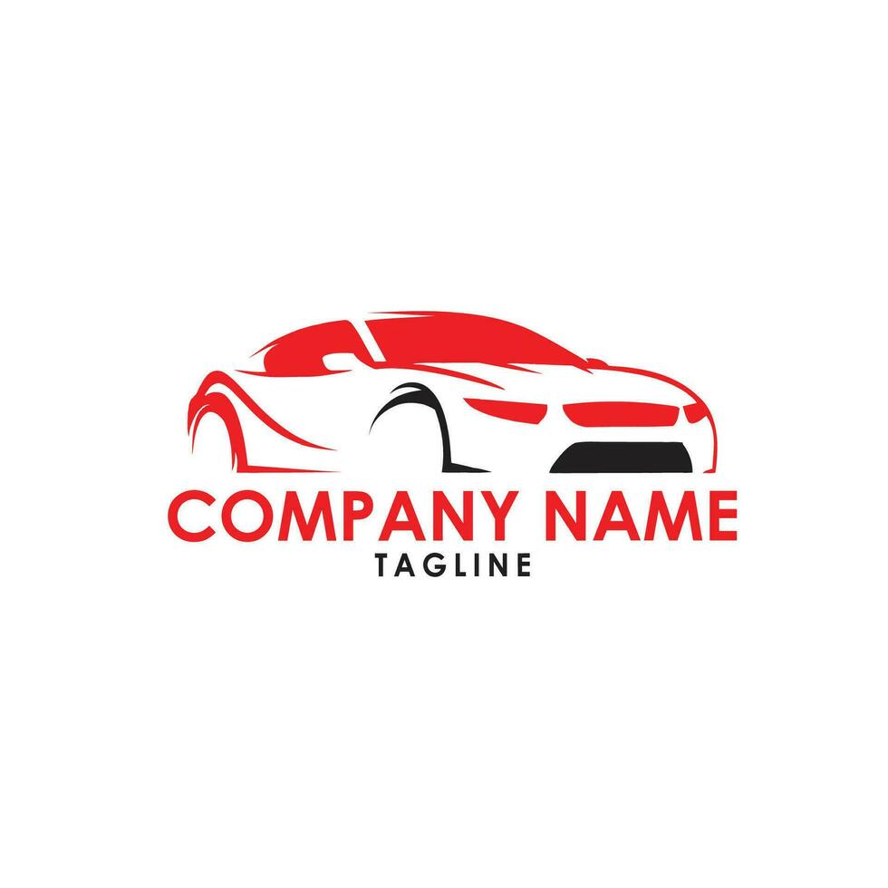 car racing logo design vector