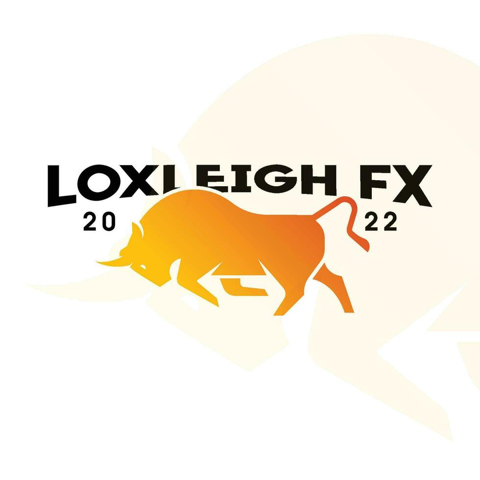 esta es un logo loxleigh fx vector