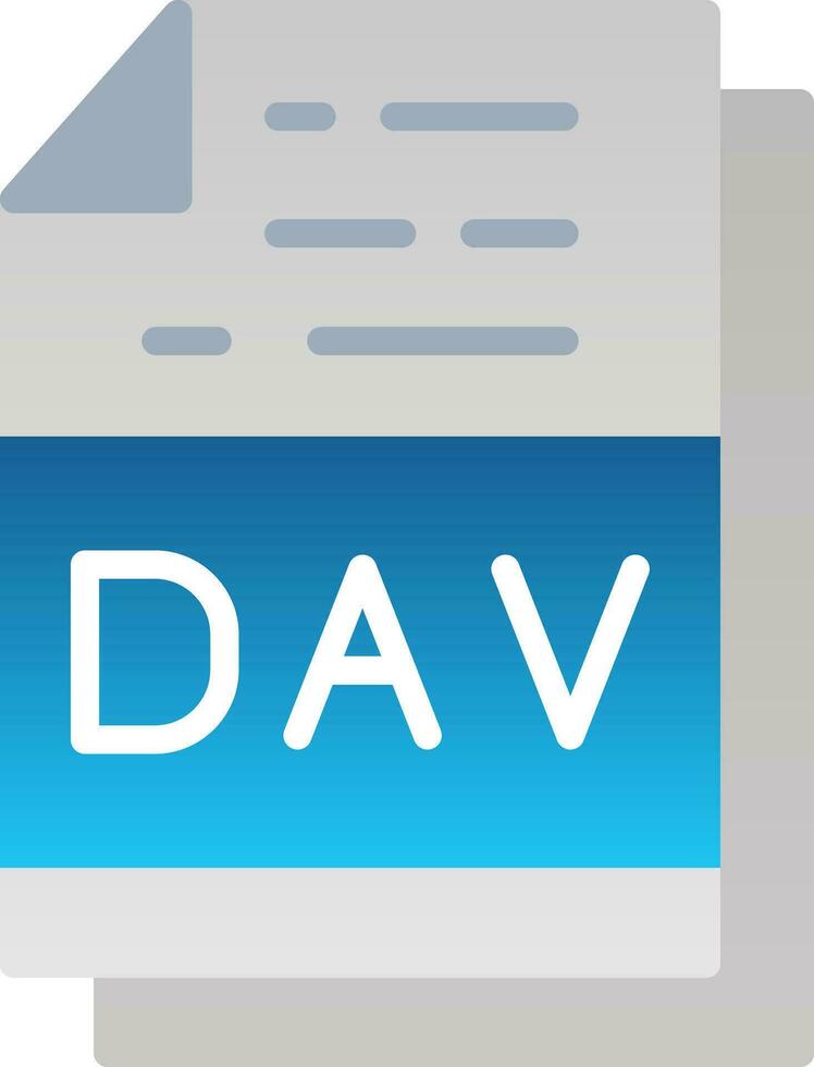 File Extensions Vector Icon Design