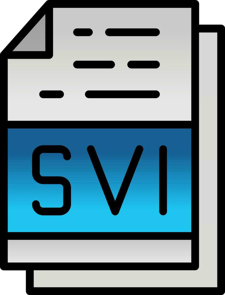 svi vector icono diseño