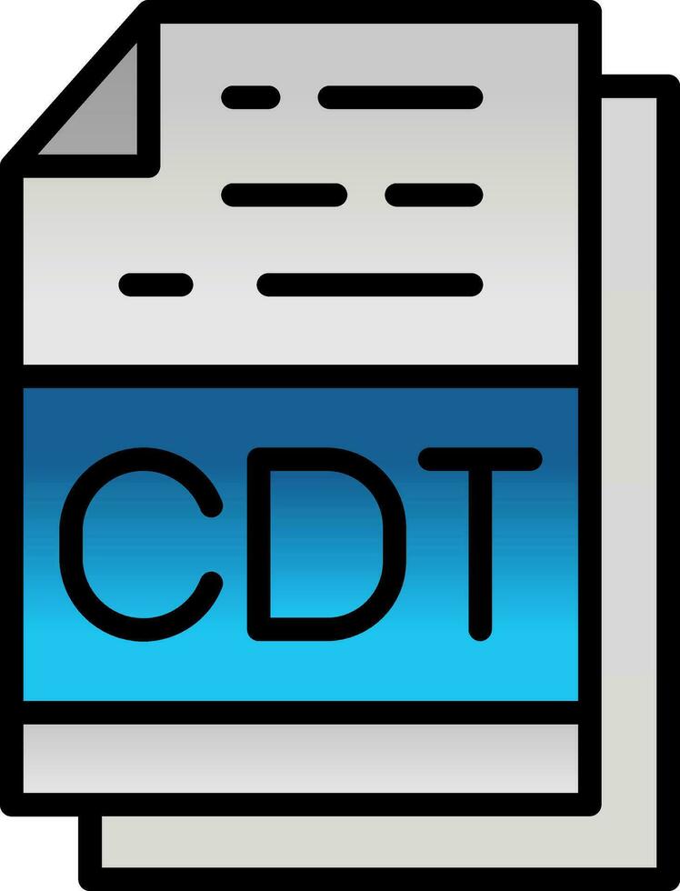 Cdt Vector Icon Design