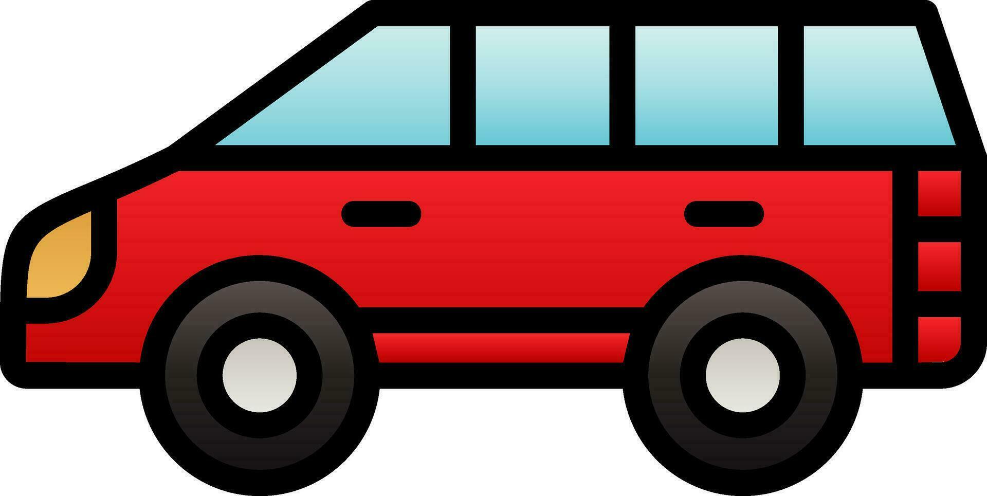 Van Vector Icon Design
