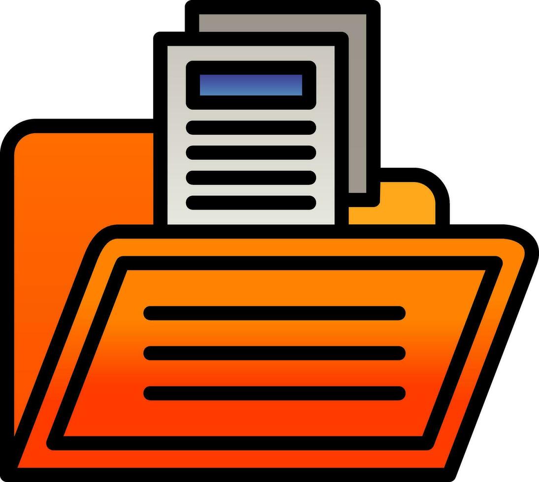 Folder Vector Icon Design