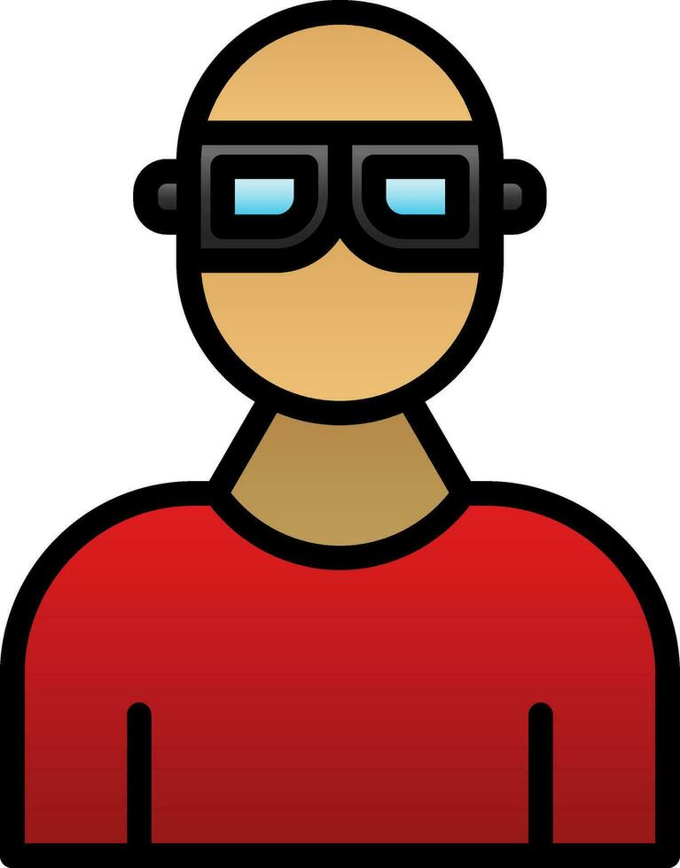 Ar glasses Vector Icon Design