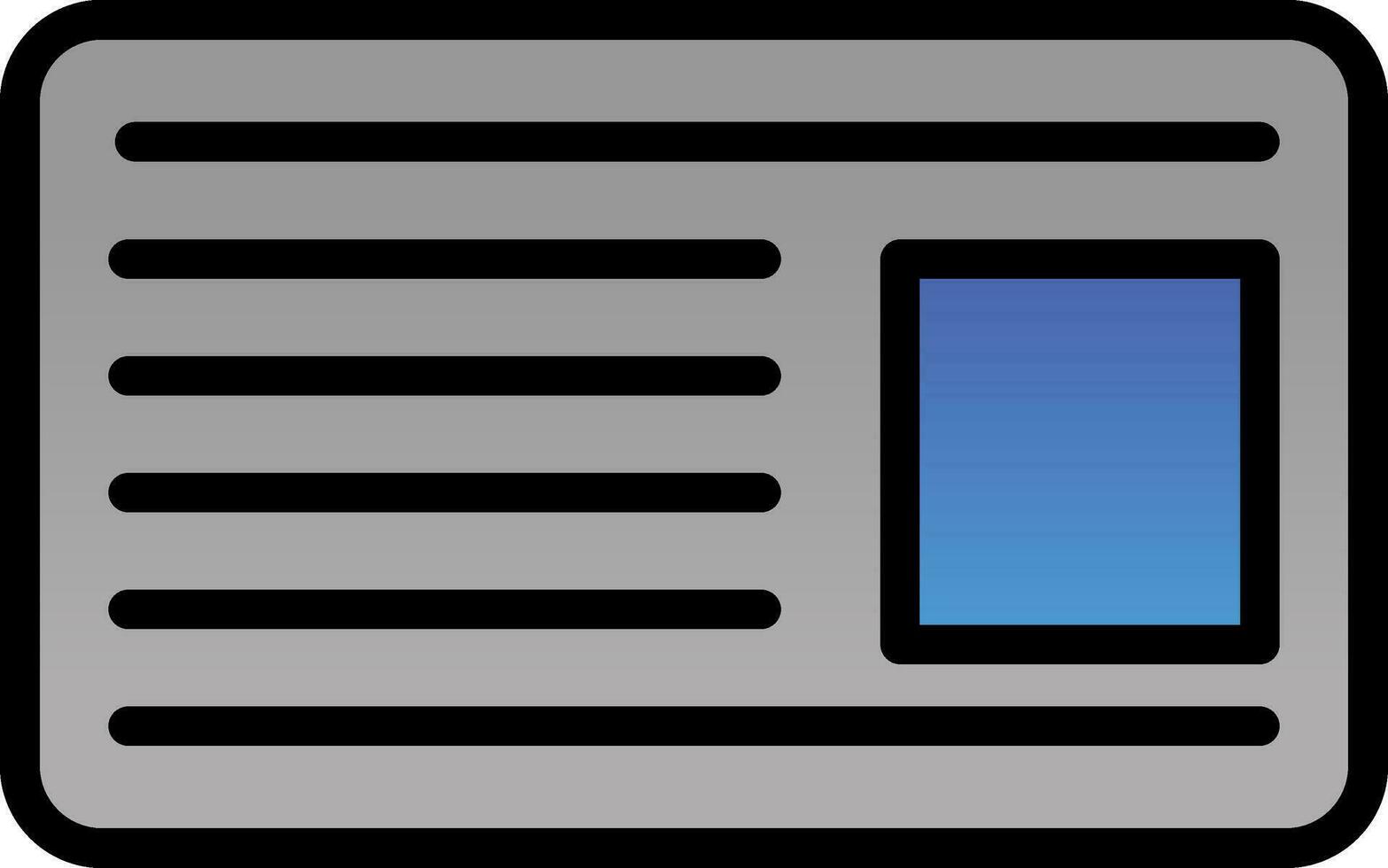 diseño de icono de vector de tarjeta de identificación