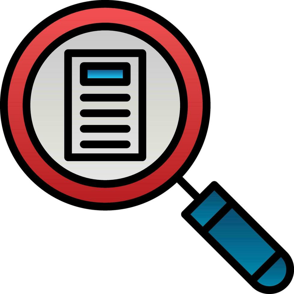 Search Vector Icon Design