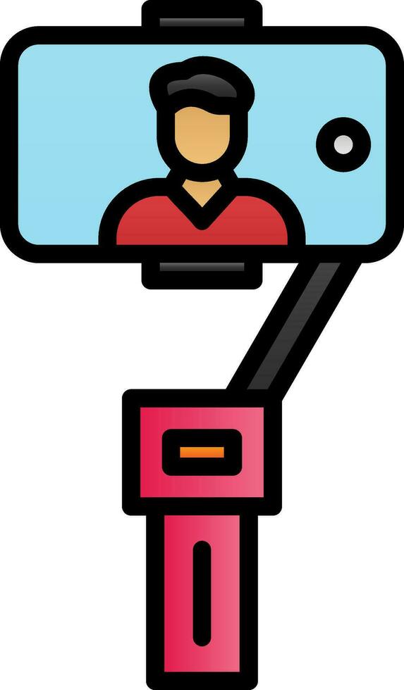 Vlog Vector Icon Design