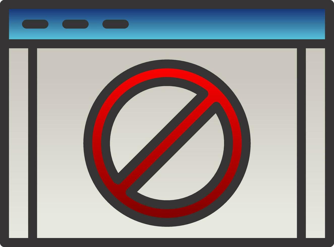 Website Vector Icon Design