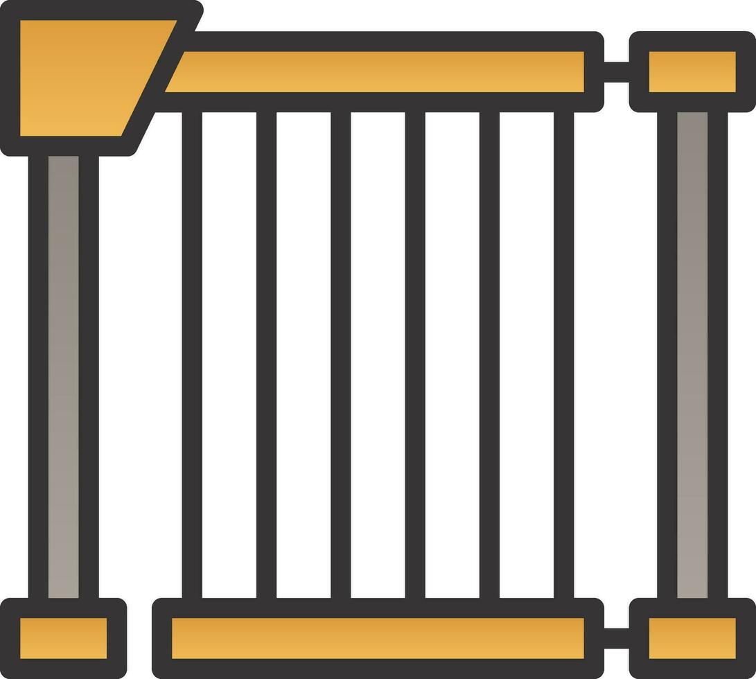 Gate Vector Icon Design