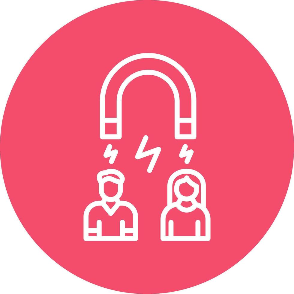 Attract Vector Icon Design