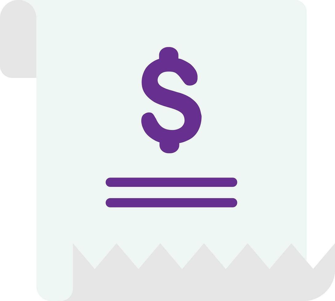 Invoice Bill Receipt vector