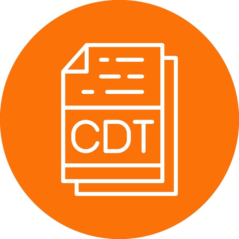 Cdt Vector Icon Design