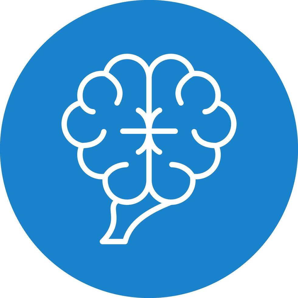 humano cerebro vector icono diseño