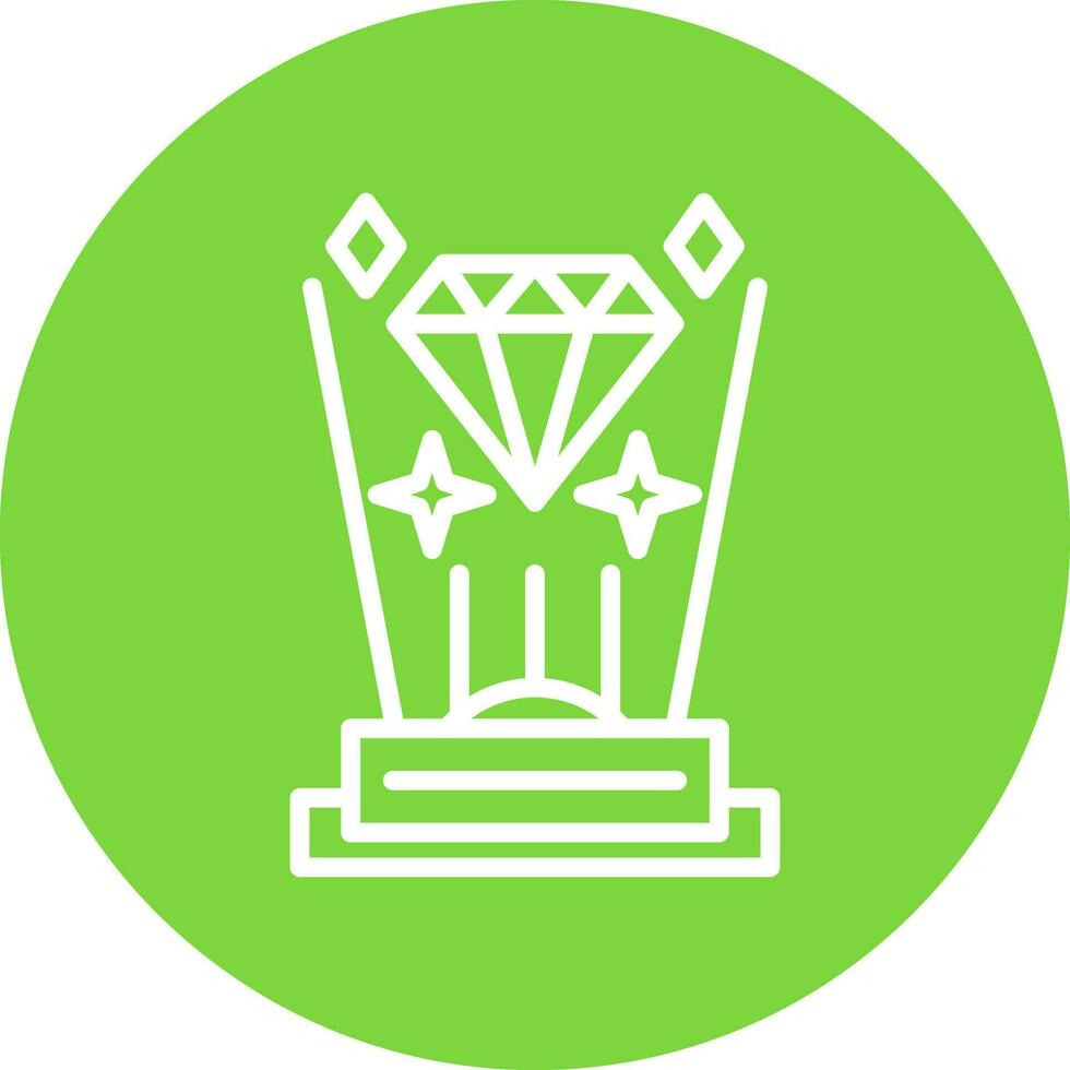 Hologram Vector Icon Design