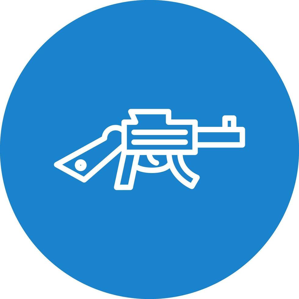 diseño de icono de vector de rifle