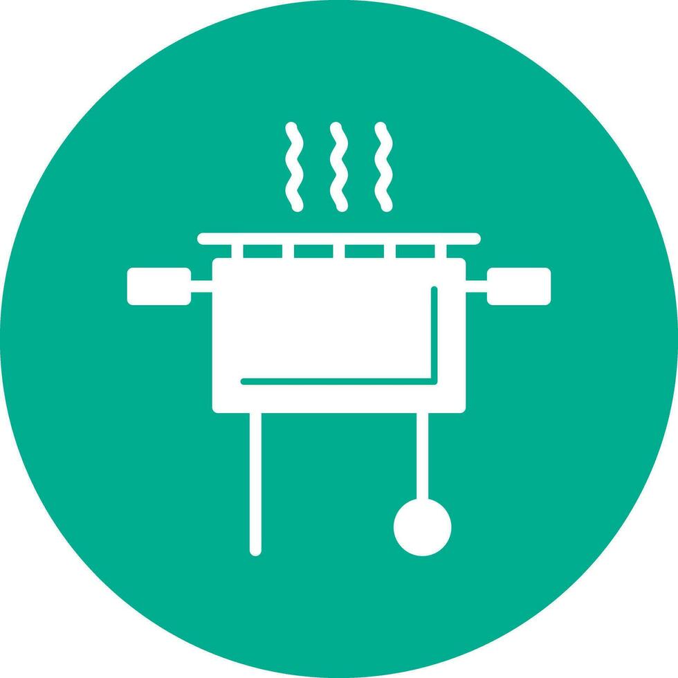 Grill Vector Icon Design