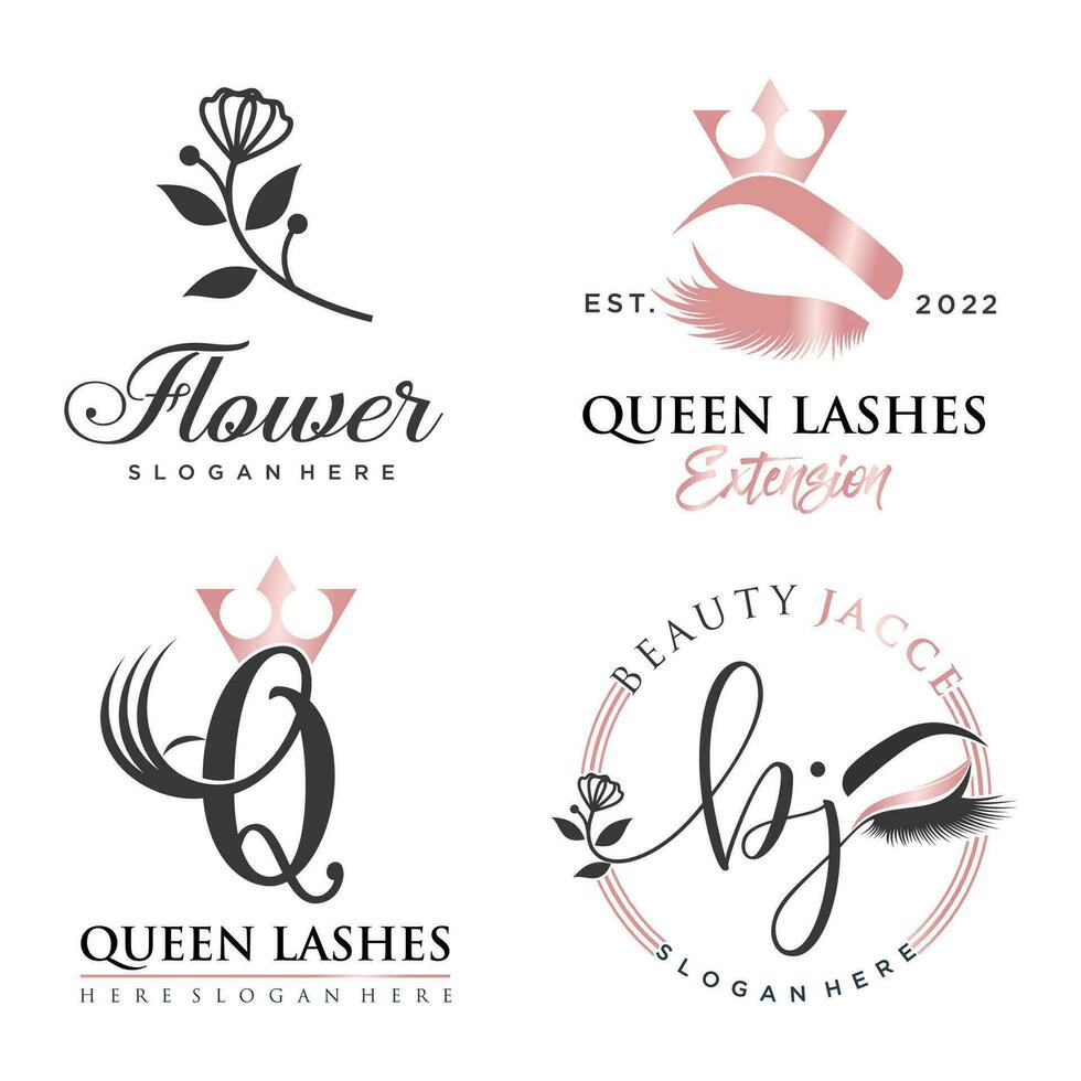 modern minimalist and luxury logo vector