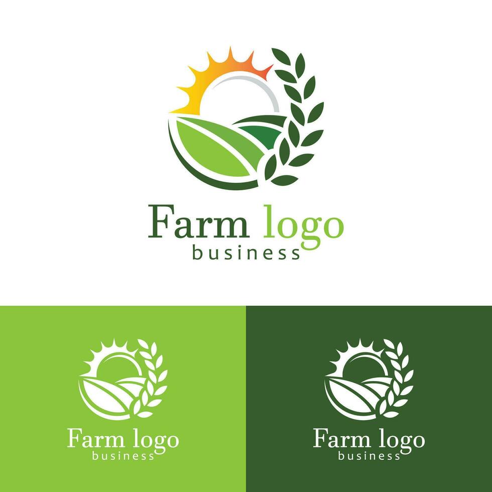 natural modern minimalist logo vector