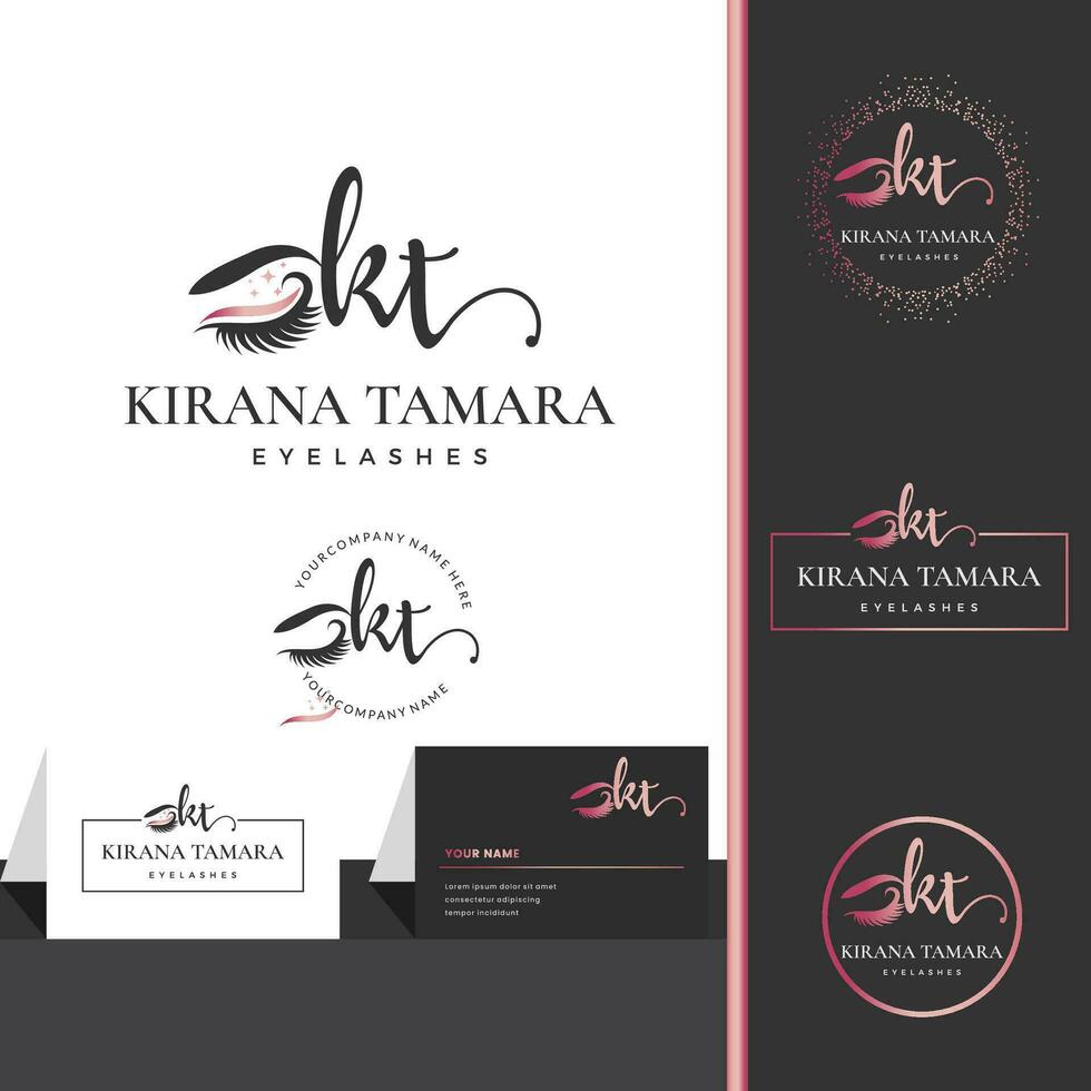 modern minimalist and luxury logo vector