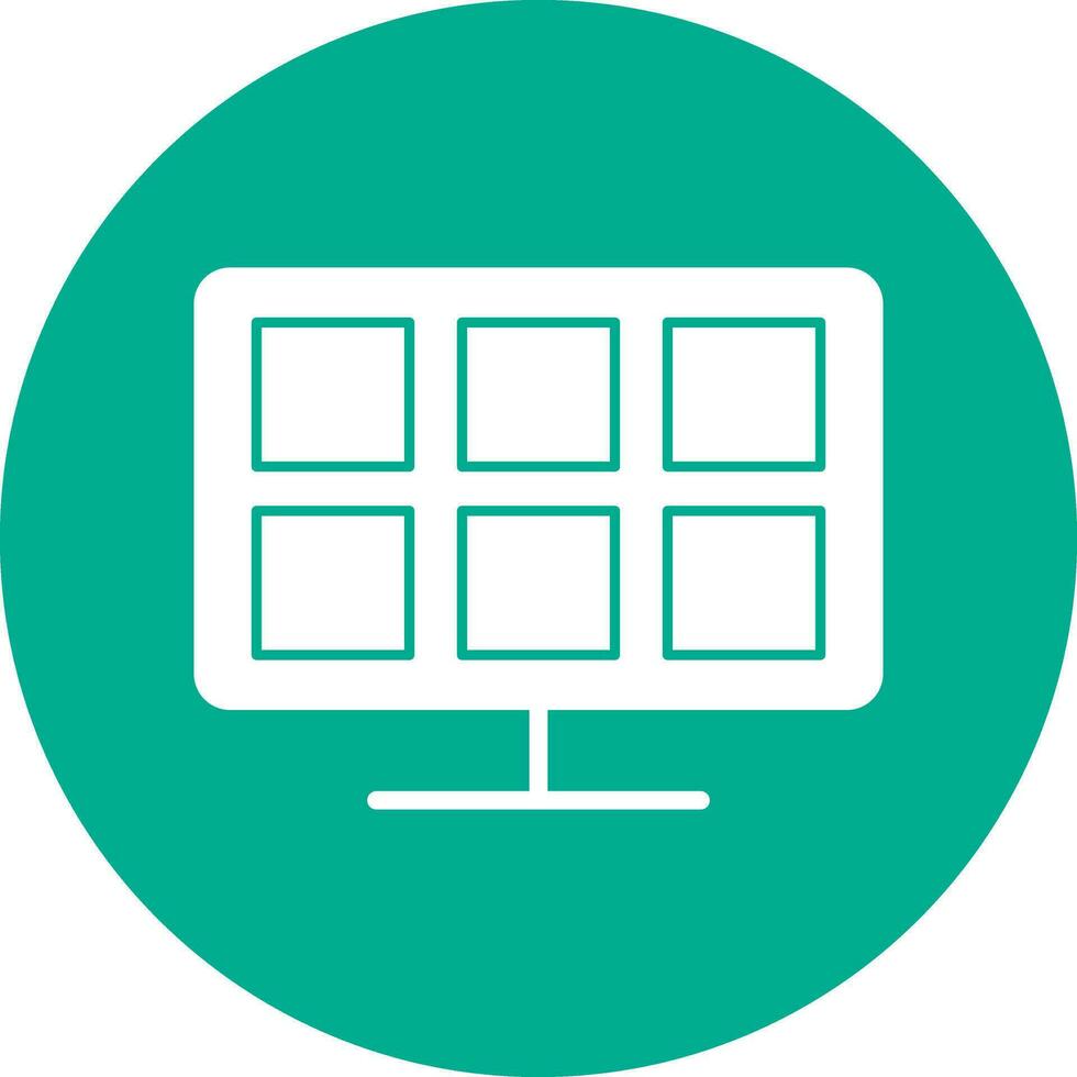Screen Vector Icon Design