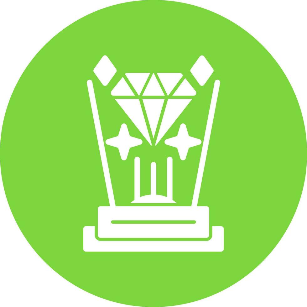 Hologram Vector Icon Design