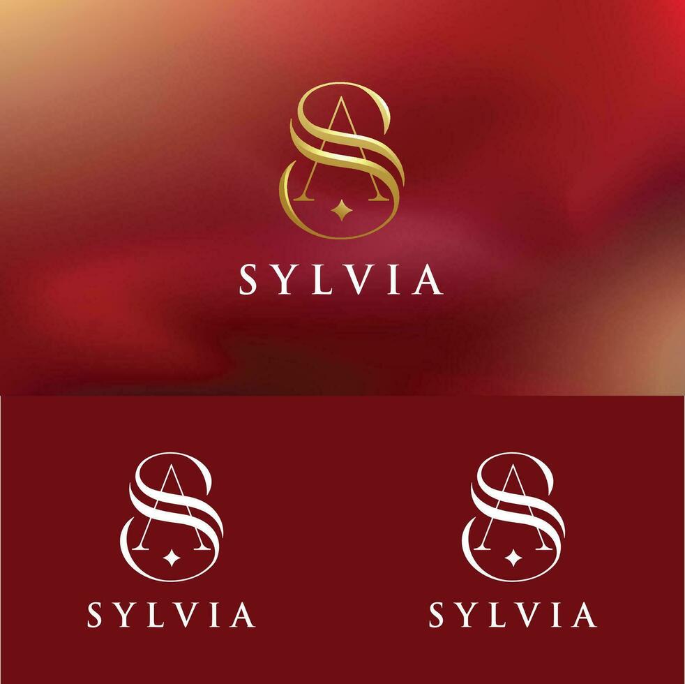 modern minimalist luxury initial letter logo vector