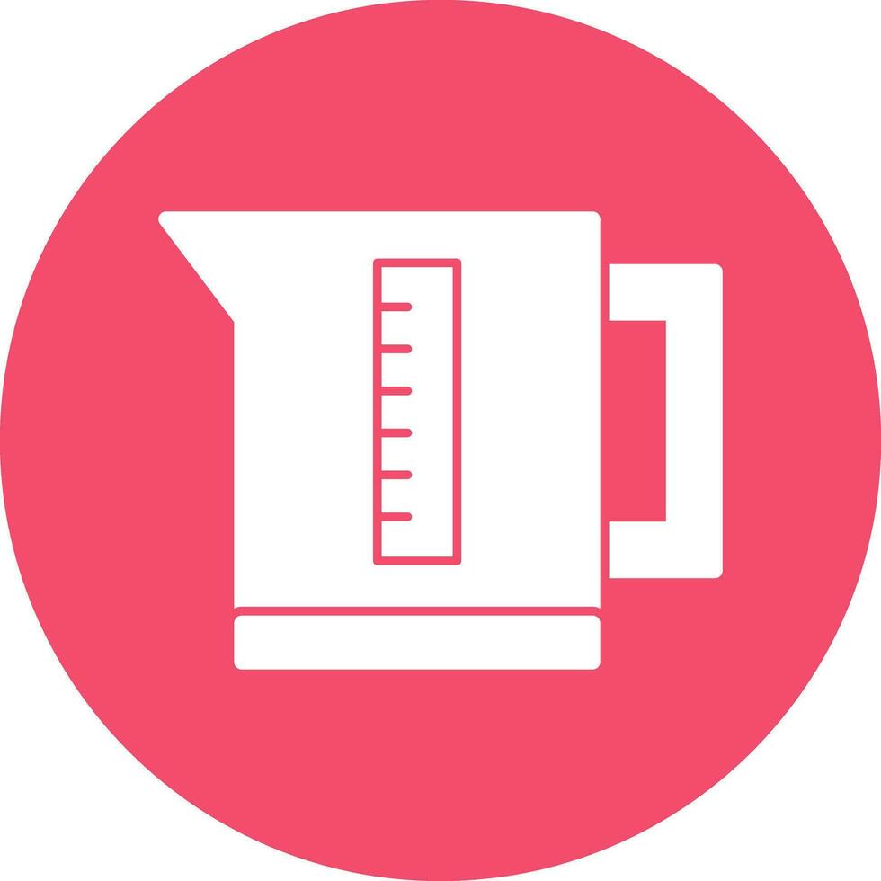 Measuring jug Vector Icon Design