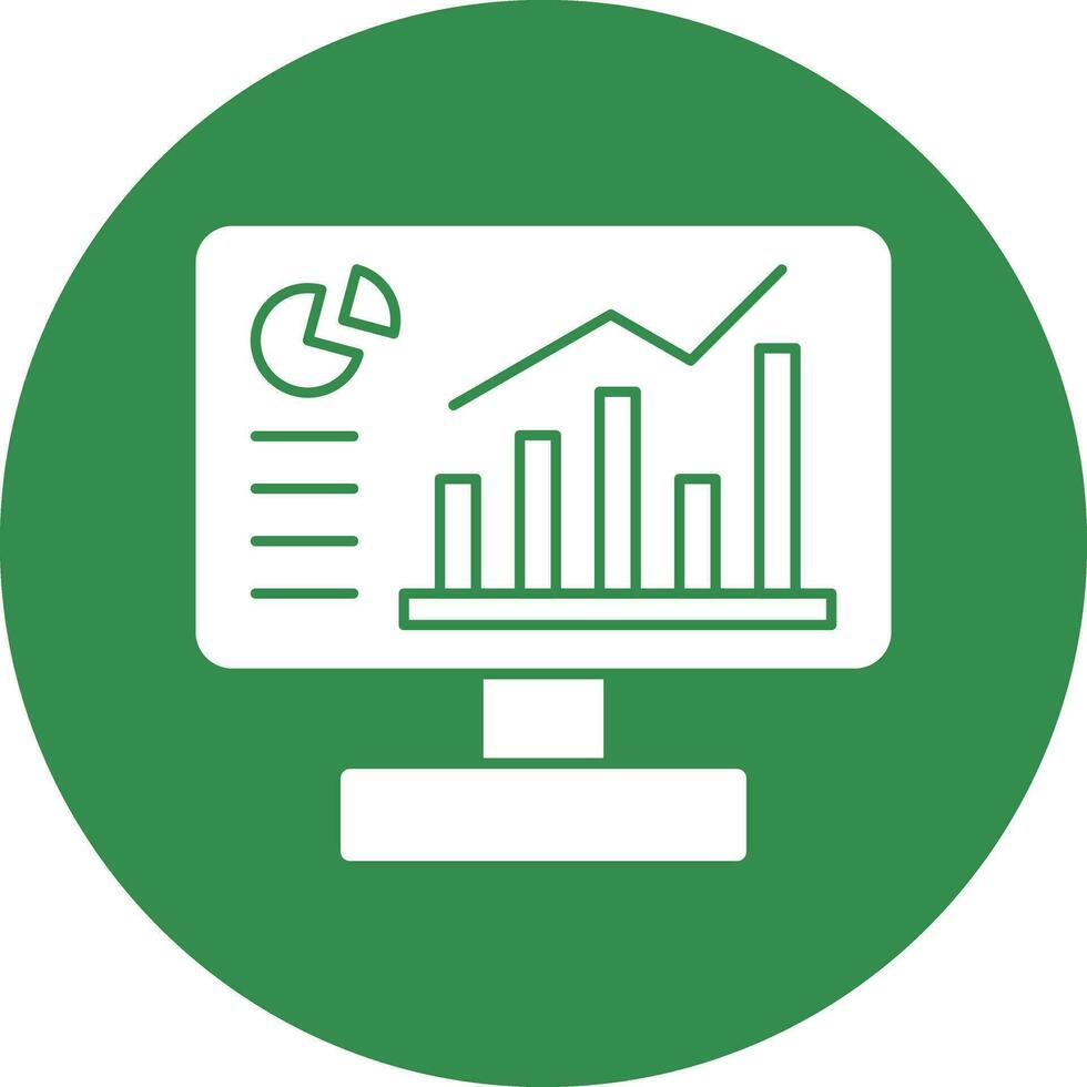 Analytics Vector Icon Design
