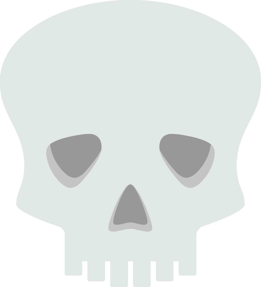 Skull icon vector illustration for happy Halloween event celebration. Skull icon that can be used as symbol, sign or decoration. Skull icon graphic resource for Halloween theme vector design