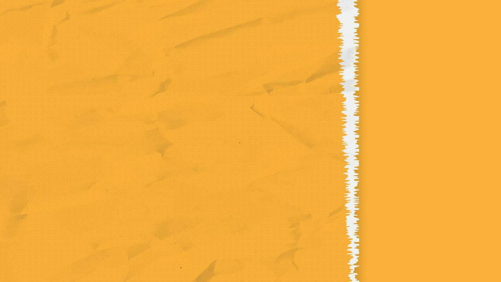Empty Orange Crumpled Torn Paper Background. Suitable for Web Banner, Cover, or backdrop vector