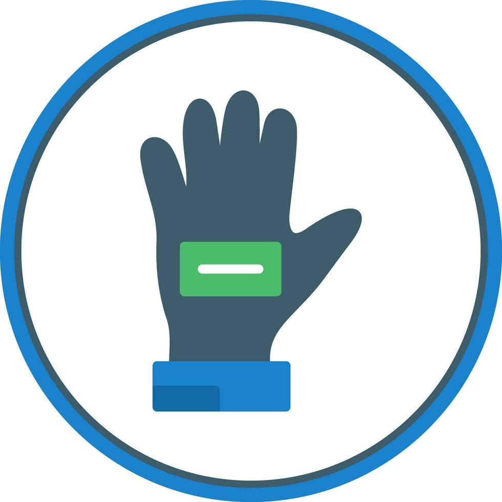 Racing glove Vector Icon Design