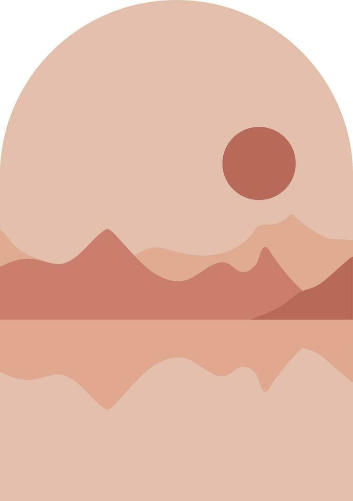 Landscape Nature Background Illustration Vector