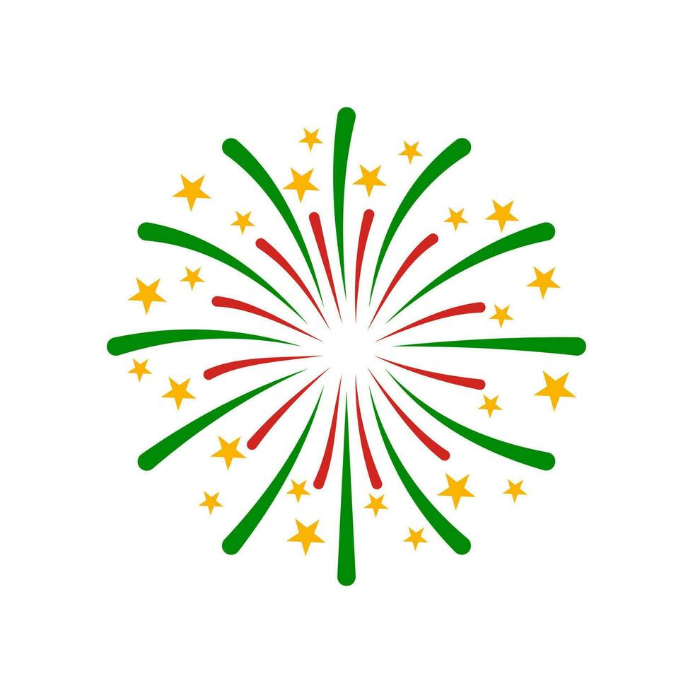 Fireworks New Year Vector Element , party and Festival