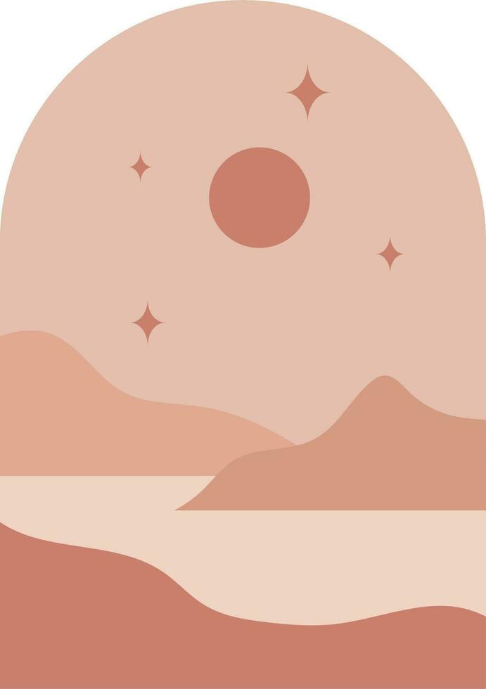 Landscape Nature Background Illustration Vector